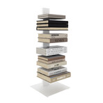 Sapiens Bookcase Tower // 38" // White