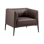 Matias Lounge Chair // Brown