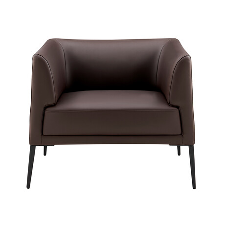 Matias Lounge Chair // Brown