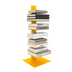 Sapiens Bookcase Tower // 38" // Yellow