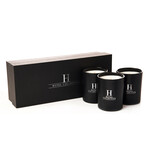 Candle Trio Gift Set // Black Velvet // Set of 3