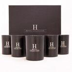 Signature Candle Collection // Black Velvet // Set of 5