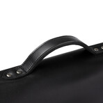 Complete Leather Briefcase 17" // Black