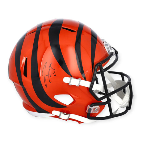 Joe Burrow // Cincinnati Bengals // Autographed Replica Helmet