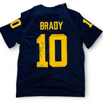 Tom Brady // Michigan Wolverines // Autographed Jersey