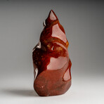 Genuine Polished Red Jasper Flame // 3.55lb
