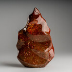 Genuine Polished Red Jasper Flame // 3.55lb