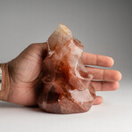 Genuine Polished Strawberry Quartz Flame // 1.96lb