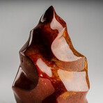 Genuine Polished Red Jasper Flame // 3.55lb