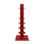 Sapiens Bookcase Tower // 38" // Red