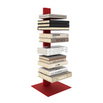Sapiens Bookcase Tower // 38" // Red