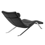 Gilda Lounge Chair // Black Velvet