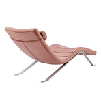 Gilda Lounge Chair // Rose Velvet