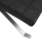 Gilda Lounge Chair // Black Velvet