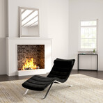 Gilda Lounge Chair // Black Velvet