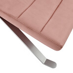 Gilda Lounge Chair // Rose Velvet