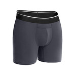 Athletic Fit Boxer Briefs // Dark Gray (L)