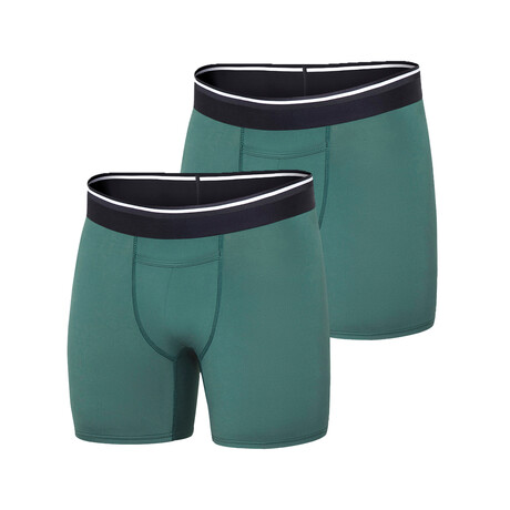 Standard Fit Boxer Briefs // Pack of 2 // Hunter (XS)