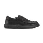 Tough Duty Wingtip Nubuck Sneakers // Black (Men's Euro 38)