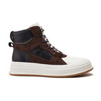 All Inclusive High Top Sneakers // Brown (Men's Euro 44)