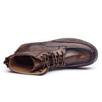 Alpine Hiker Lace Up Boots // Brown (Men's Euro 38)
