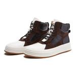 All Inclusive High Top Sneakers // Brown (Men's Euro 44)