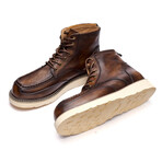 Alpine Hiker Lace Up Boots // Brown (Men's Euro 38)