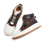 All Inclusive High Top Sneakers // Brown (Men's Euro 44)