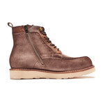 Elevator Easy Match Lace Up Boots // Brown (Men's Euro 39)