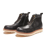Elevator Easy Match Lace Up Boots // Black (Men's Euro 39)
