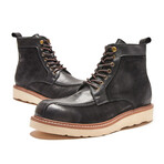 Elevator Easy Match Lace Up Boots // Black (Men's Euro 39)