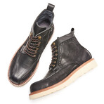 Elevator Easy Match Lace Up Boots // Black (Men's Euro 39)