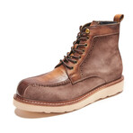 Elevator Easy Match Lace Up Boots // Brown (Men's Euro 39)