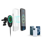 Naztech MagLock 15W Wireless Charging Vent Mount