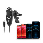 Naztech MagLock 15W Wireless Charging Vent Mount