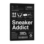 Sneaker Addict I // avesix (18"H x 12"W x 1.5"D)