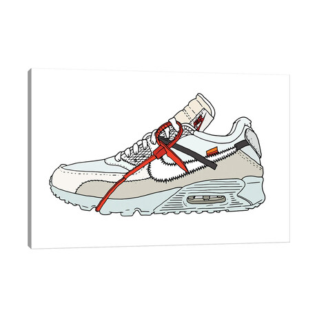 Sneaker III // Nick Cocozza (12"H x 18"W x 1.5"D)