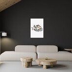 Sneakerhenge // avesix (18"H x 12"W x 1.5"D)