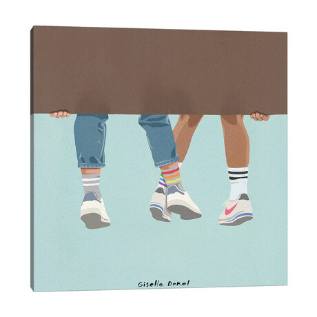 LGBTQ // Giselle Dekel (12"H x 12"W x 1.5"D)