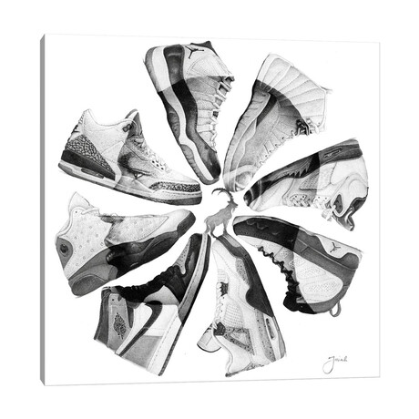 Air's Heirs // Josiah Jones (12"H x 12"W x 1.5"D)