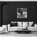 Plants Make Moms Happy // Artpce (12"H x 12"W x 1.5"D)