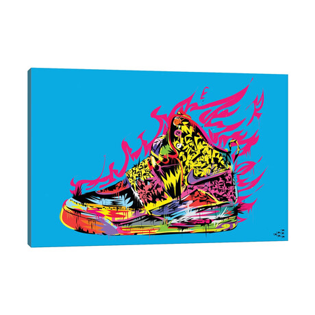Air Yeezy // TECHNODROME1 (12"H x 18"W x 1.5"D)