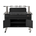 HUB™ Charcoal Grill + Built-In Rotisserie