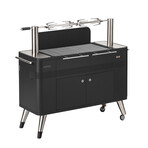 HUB™ Charcoal Grill + Built-In Rotisserie