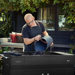 HUB™ Charcoal Grill + Built-In Rotisserie