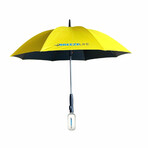 Rechargeable MisterBreeze Misting Umbrella // Yellow