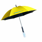 Rechargeable MisterBreeze Misting Umbrella // Yellow