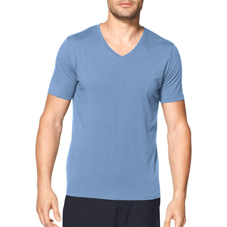 Second Skin V-Neck Tee // Bering Sea (XL) - ToMo Clearance Event ...