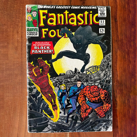 Fantastic Four #52 // July 1966 // First Appearance // Black Panther // Key Issue // Condition as pictured.
