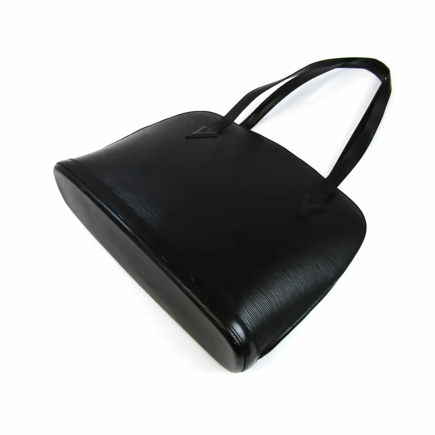 Black Louis Vuitton Epi Lussac Shoulder Bag